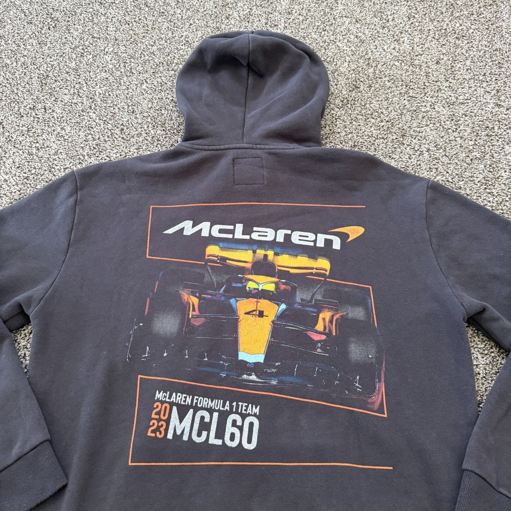 Abercrombie & Fitch McLaren Formula 1 Team MCL60 2023 Hoodie Black Men's Medium